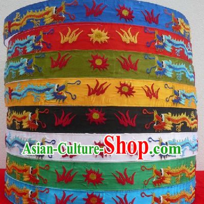 Traditional Chinese Opera Dragon Embroidery Belt