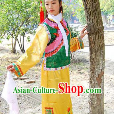 Huang Zhu Ge Ge Vicki Zhao Wei Qing Dynasty Imperial Palace Costume and Hat for Women