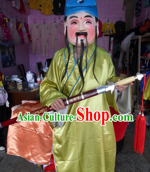Ancient Chinese Legend The Eight Immortals Crossing the Sea Lv Dongbin Parade Costumes