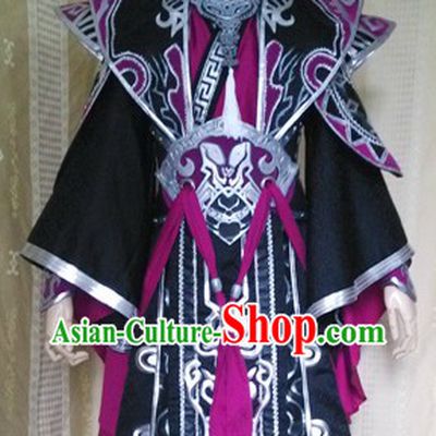 Chinese Ancient Emperor Costumes Cosplay Complete Set