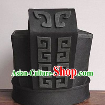 Ancient Chinese Qin and Han Dynasty Government Official Hat for Men