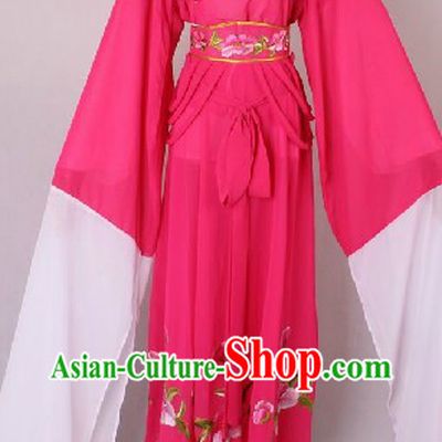 Traditional Chinese Huangmei Opera Long Sleeve Xiao Jie Lady Costumes