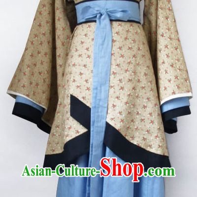 Ancient Chinese Han Fu Clothing Complete Set for Women