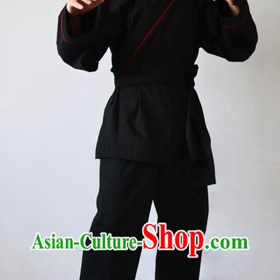 Ancient Chinese Kung Fu Clothing Complete Set for Men