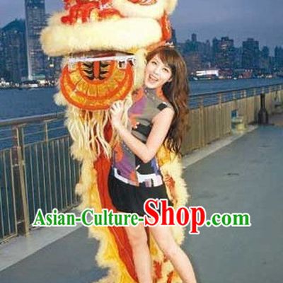 Classic HOK SAN Chinese Lion Dancing Costume Complete Set