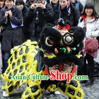 Chinese Lunar New Year Ceremony Lion Dance Equipment Complete Set