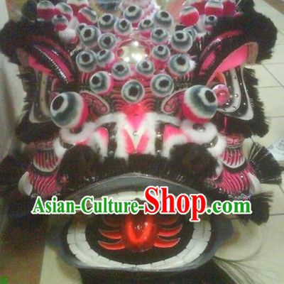 Many Pom Poms Lion Dance Supplies Head for Sale