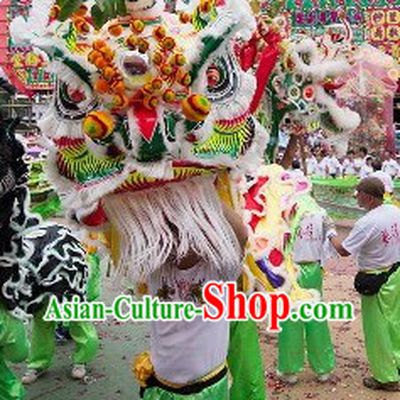 Cultural Chinese Lion Dance Costume Supplies