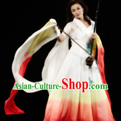 Colour Transition Han Fu Beauty Musicial Costume Complete Set for Women