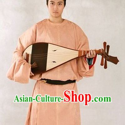 Tang Chao Male Robe Men Attire and Black Hat