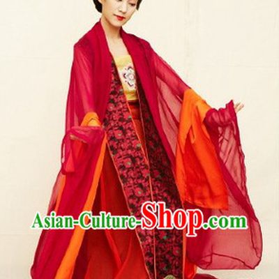 Imperial Tang Palace Gu Zhuang Han Fu Apparel Set for Women