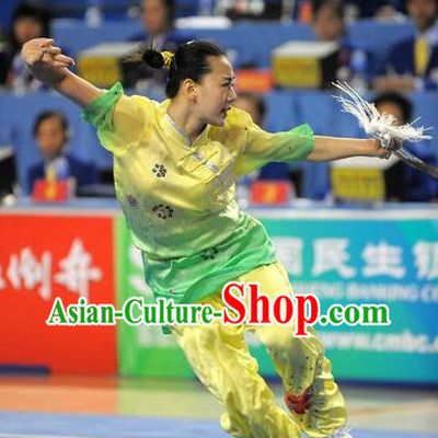 Chinese Short Sleeve Martial Arts Store Clothes for Champion