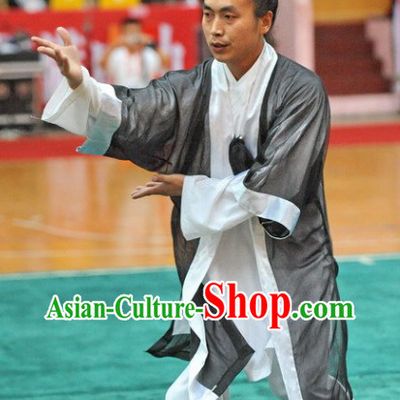 Traditional Chinese Taoist Robe, Blouse, Veil and Pants