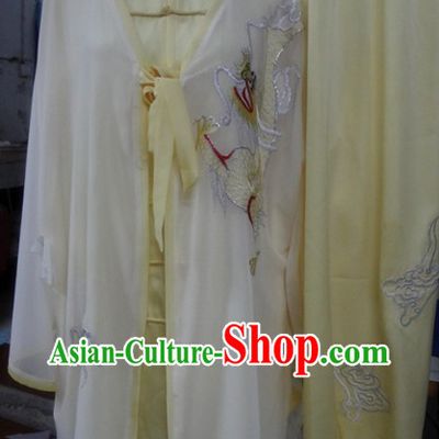 Professional Tai Chi Embroidered Dragon Cape and Uniform for Men or Women