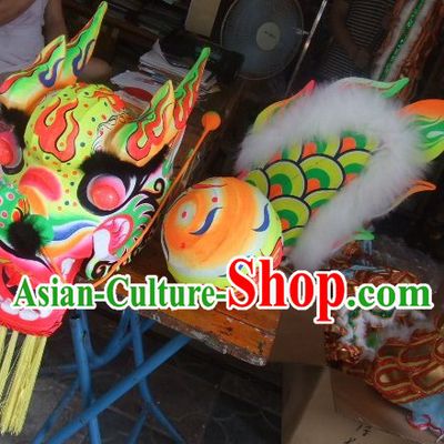 Chinese Grand Opening Fluorescent Dragon Dance Costume for Adults