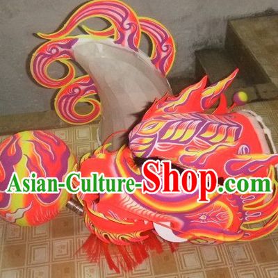 Traditional Chinese Luminous Dragon Costume for Nine or Ten People