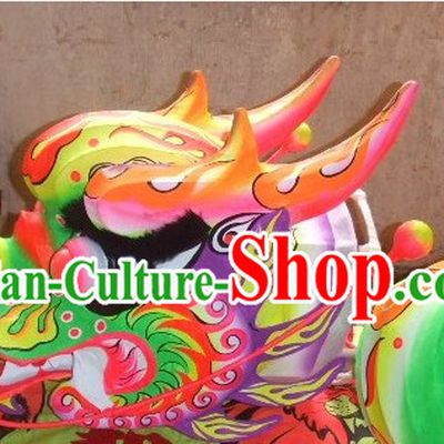 Traditional Chinese Dragon Dance Head Costume for School Students
