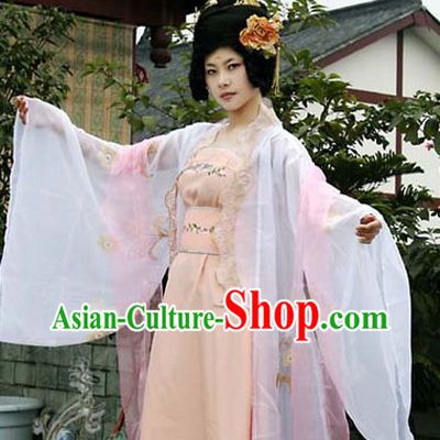 Ancient Chinese Tang Dynasty Girl Clothing