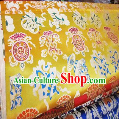 Traditional Chinese Tibetan Clothes Brocade Fabric