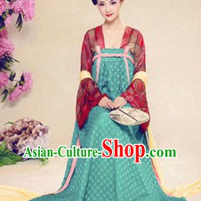 Ancient Chinese Tang Dynasty Clothing for Women