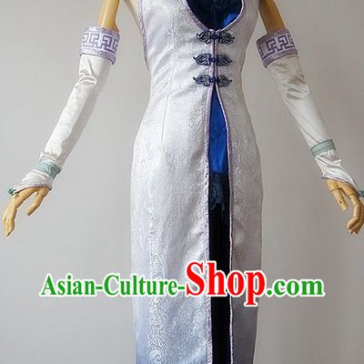 Ancient Chinese Three Kingdoms Cosplay Clothing Complete Set