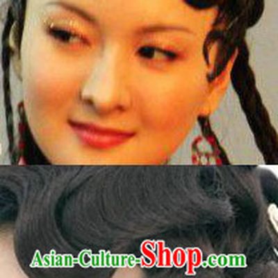Chinese Old Style Hair Bang Wig
