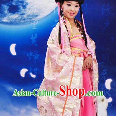 Ancient Chinese Tang Dynasty Princess Clothing for Girls