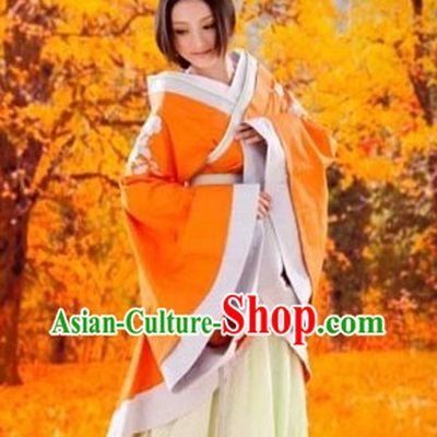 Ancient Chinese Autumn Hanfu Clothing for Women