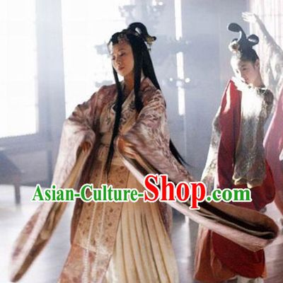 Ancient Chinese Sun Zi Da Zhuan Empress Clothing Complete Set