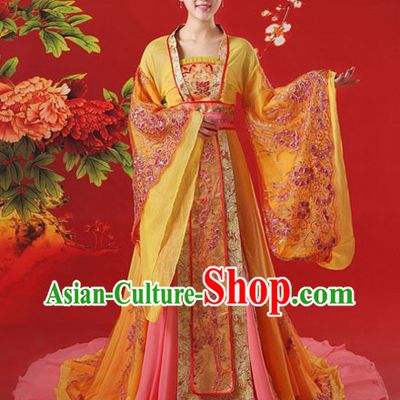 Ancient Chinese Tang Dynasty Princess Clothing Complete Set