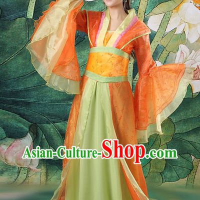 Ancient Chinese Tang Dynasty Dresses for Women
