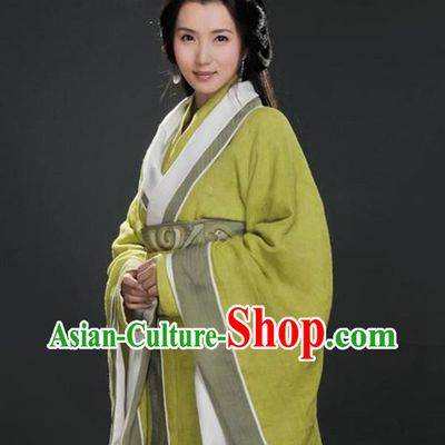 Three Kingdoms Diao Chan Costumes and Headpiece Complete Set