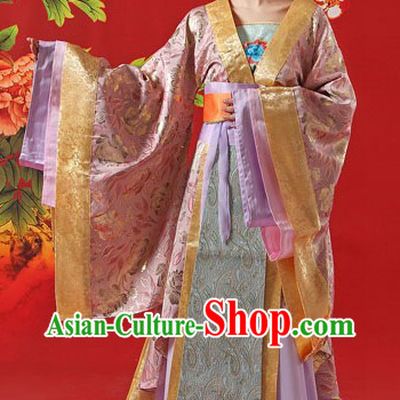 Ancient Chinese Tang Dynasty Princess Clothing Complete Set