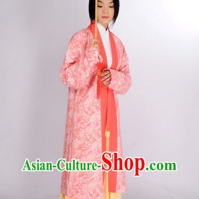 Ancient Chinese Beauty Outfits and Umbrella Complete Set