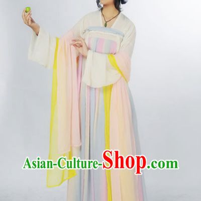 Ancient Chinese Tang Dynasty Girl Suit