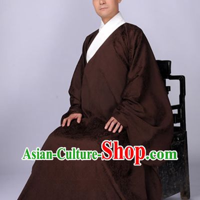 Traditional Chinese Cotton Robe for Men