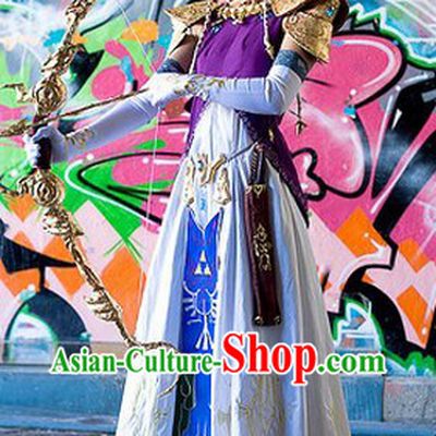 Legend Of Zelda Twilight Princess Zleda Cosplay Costume