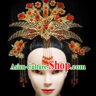 Traditional Chinese Wedding Headpieces for Brides