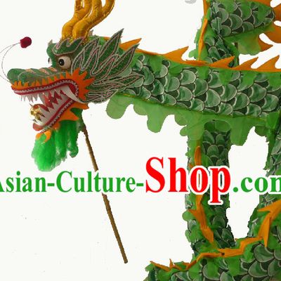 65 Meters Long Chinese Classical Dragon Dancing Costumes for 33-34 People