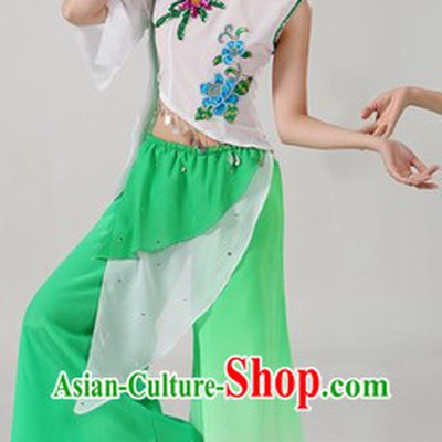 Chinese New Year Celebration Jasmine Flower Dance Costumes and Headpieces
