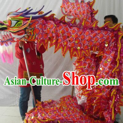 Luminous Dragon Dance Costume for 9-10 People