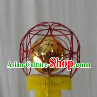 Traditional Chinese Dragon Dance Leading Ball