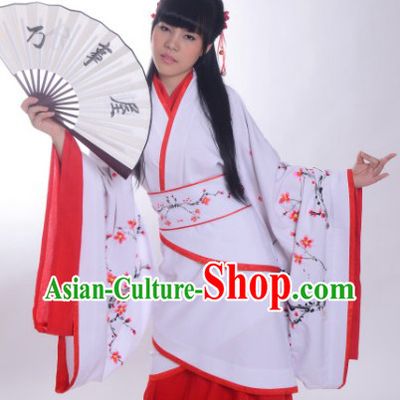 Free Shipping Ancient Chinese Apparel Imperial Beauty Plum Blossom Clothes
