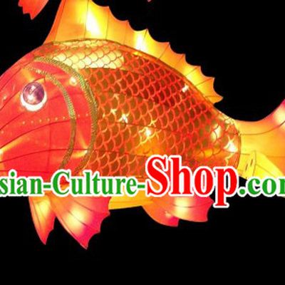 Traditional Chinese New Year Fish Carp Lamps