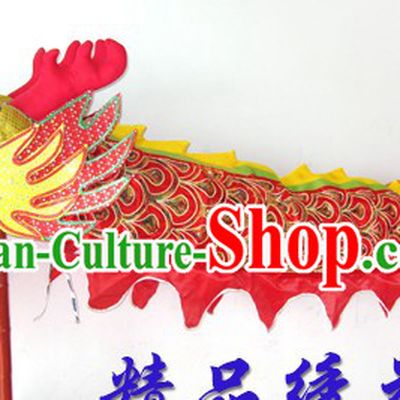 Handmade Chinese Classical Embroidery Dragon Dance Costumes