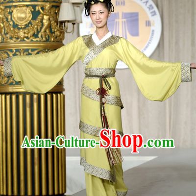 Ancient Chinese Han Fu Clothing Complete Set for Women