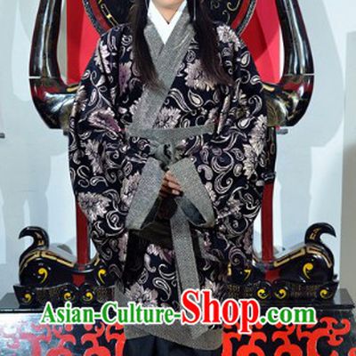 Traditional Ancient Chinese Han Dynasty Clothing Attire Robe