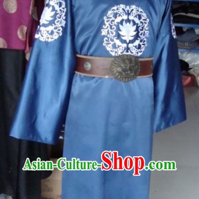 Ancient Chinese Di Ren Jie Detective Costumes and and Hat for Men