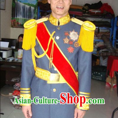 Yuan Shikai Minguo Time Official Government Chief Costumes and Hat