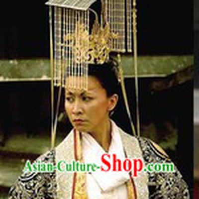 Tang Dynasty Female Emperor Wu Zetian Coronation Crown